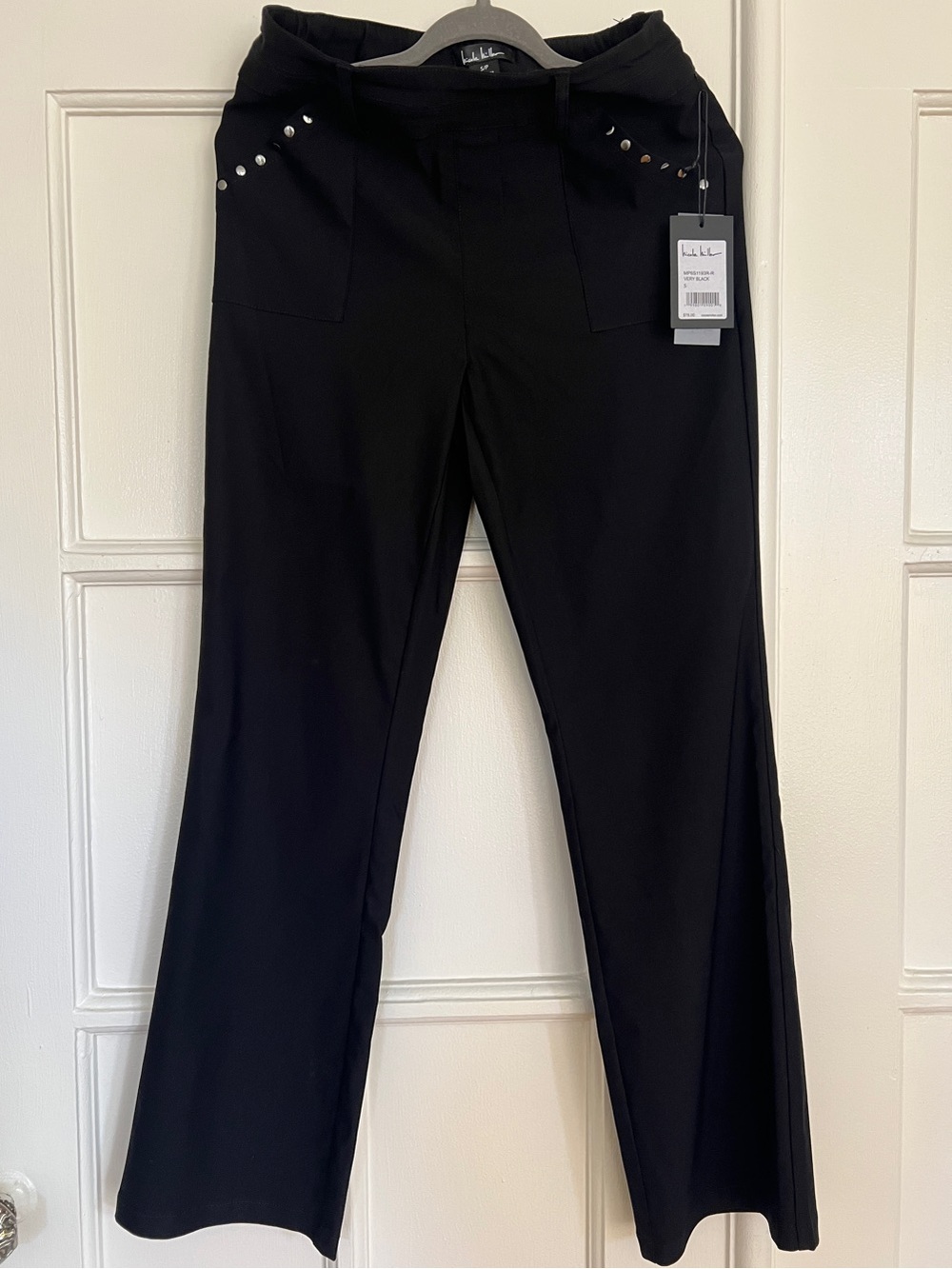 Nicole Miller “Very Black” Pants